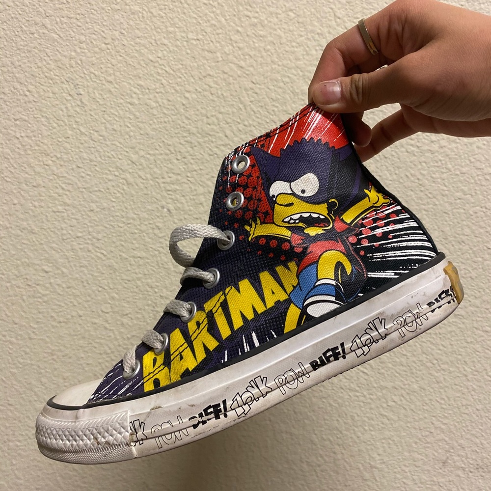 The Simpsons limited edition Converse shoes